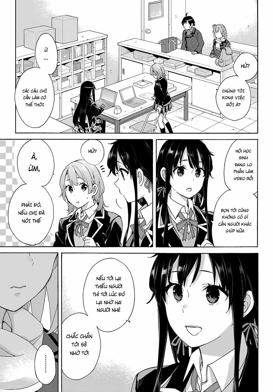 Chuyện Tình Thanh Xuân Bi Hài Của Tôi Quả Nhiên Là Sai Lầm 70 trang 24