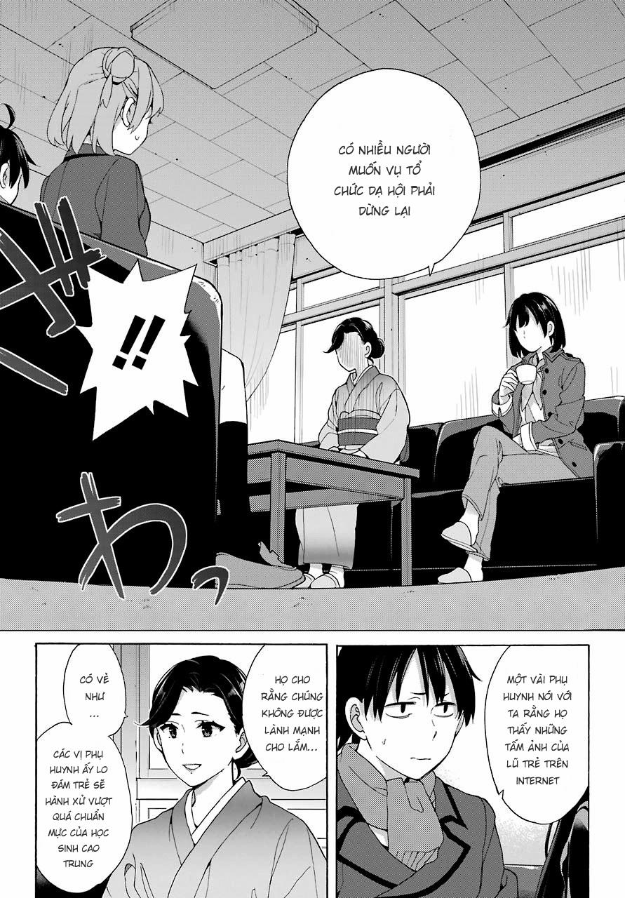 Chuyện Tình Thanh Xuân Bi Hài Của Tôi Quả Nhiên Là Sai Lầm 72 trang 10