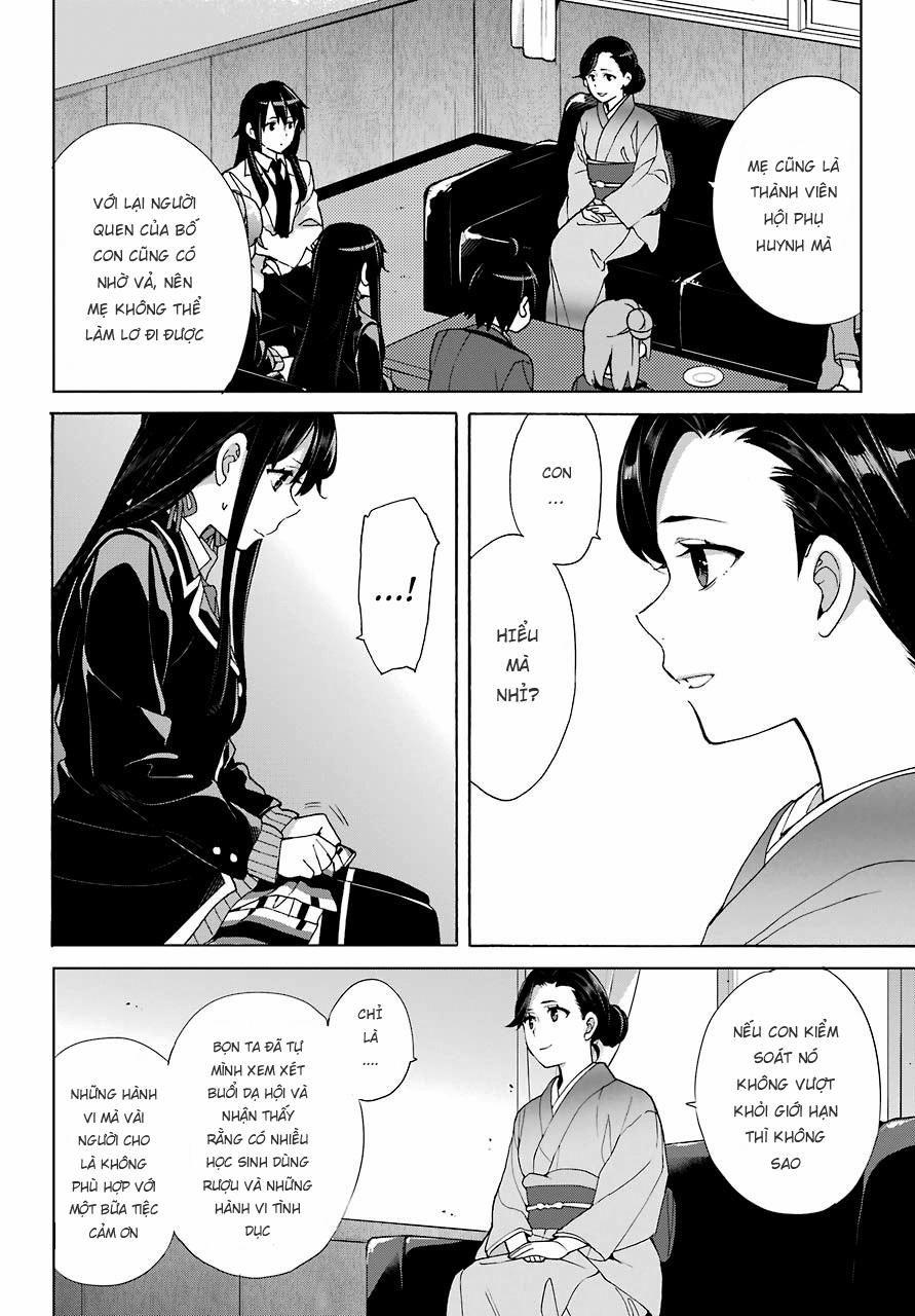 Chuyện Tình Thanh Xuân Bi Hài Của Tôi Quả Nhiên Là Sai Lầm 72 trang 12