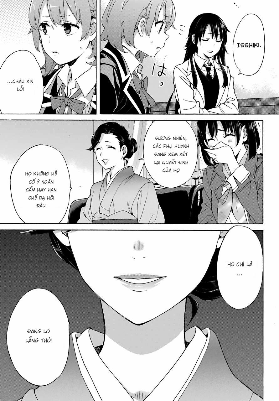 Chuyện Tình Thanh Xuân Bi Hài Của Tôi Quả Nhiên Là Sai Lầm 72 trang 15