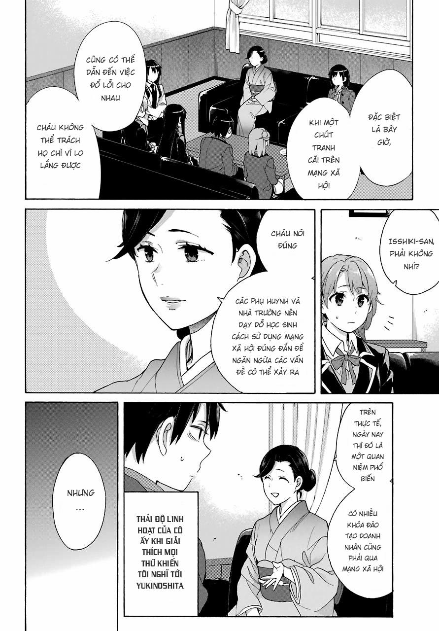 Chuyện Tình Thanh Xuân Bi Hài Của Tôi Quả Nhiên Là Sai Lầm 72 trang 16