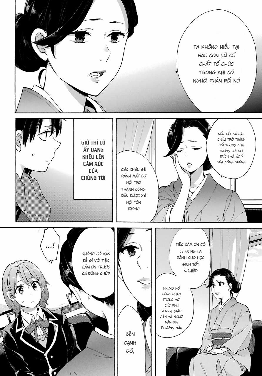 Chuyện Tình Thanh Xuân Bi Hài Của Tôi Quả Nhiên Là Sai Lầm 72 trang 18