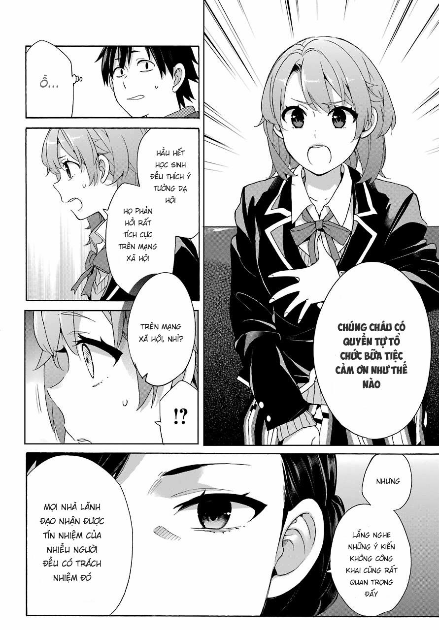 Chuyện Tình Thanh Xuân Bi Hài Của Tôi Quả Nhiên Là Sai Lầm 72 trang 20