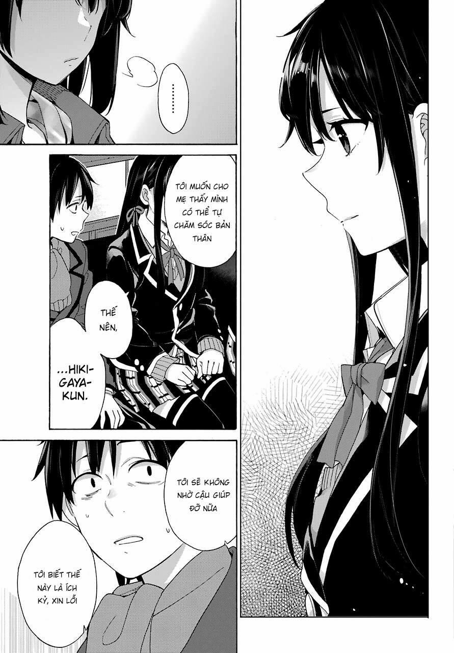 Chuyện Tình Thanh Xuân Bi Hài Của Tôi Quả Nhiên Là Sai Lầm 73 trang 12