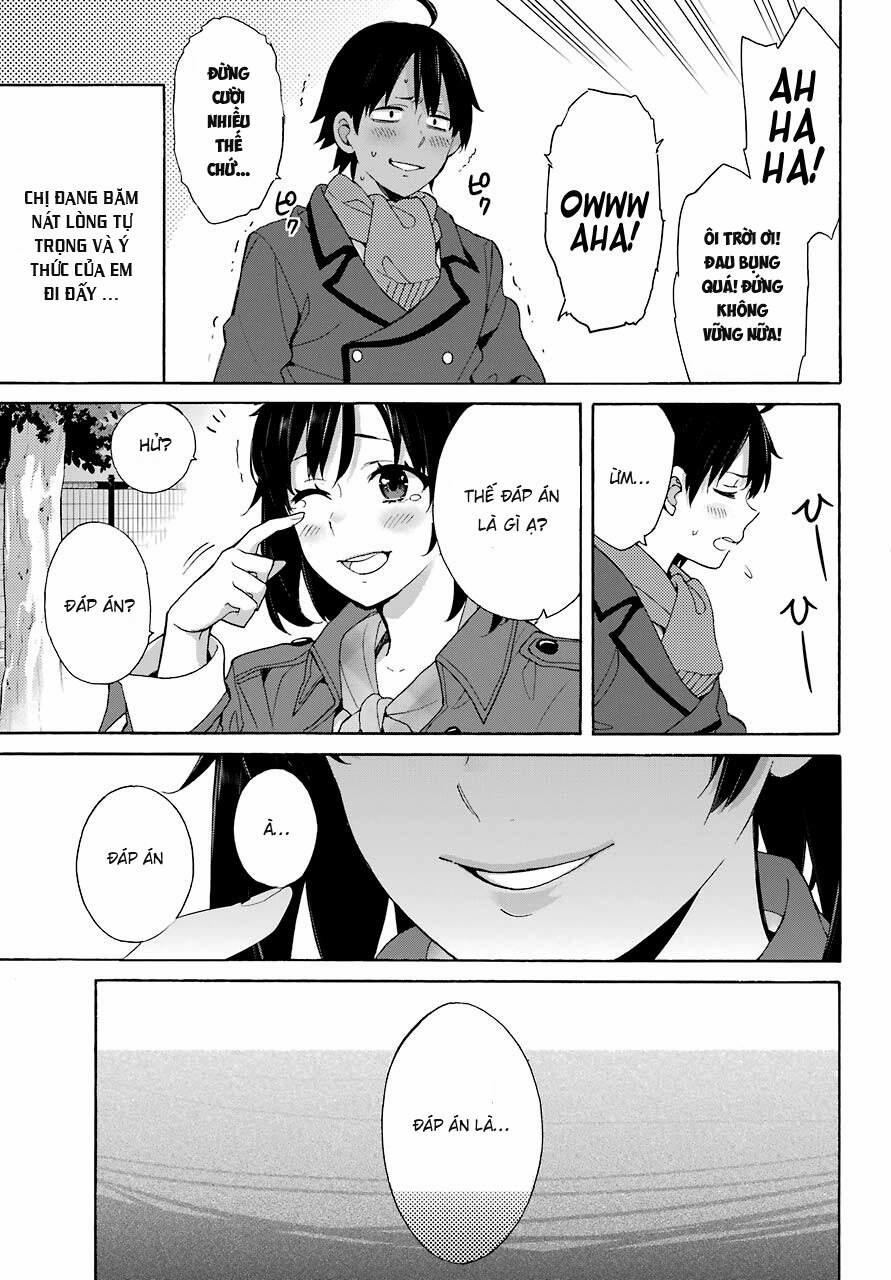 Chuyện Tình Thanh Xuân Bi Hài Của Tôi Quả Nhiên Là Sai Lầm 73 trang 28