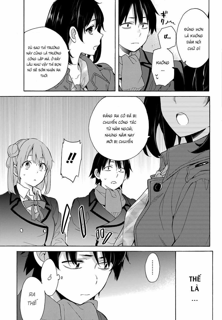 Chuyện Tình Thanh Xuân Bi Hài Của Tôi Quả Nhiên Là Sai Lầm 73 trang 4