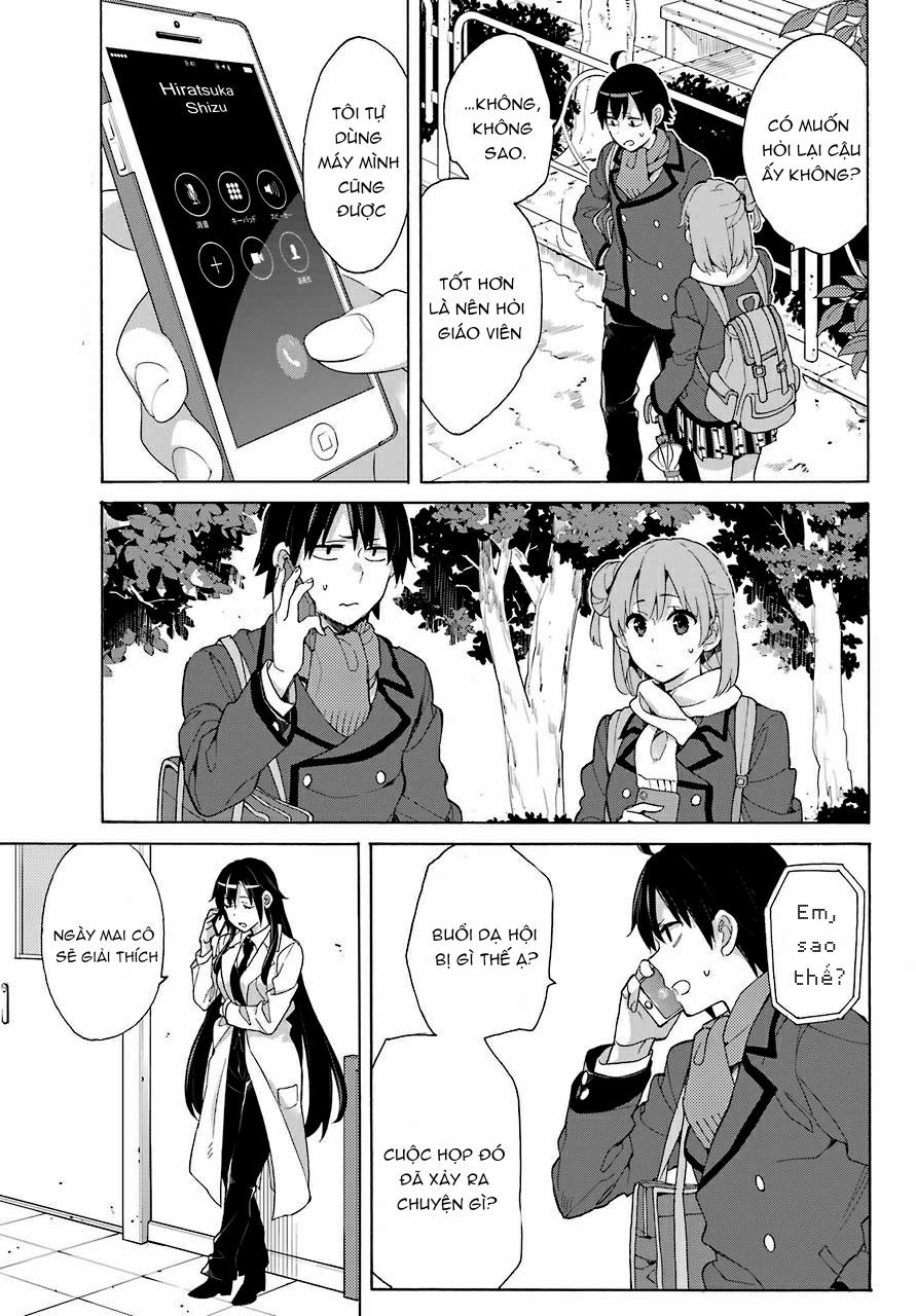 Chuyện Tình Thanh Xuân Bi Hài Của Tôi Quả Nhiên Là Sai Lầm 74 trang 15