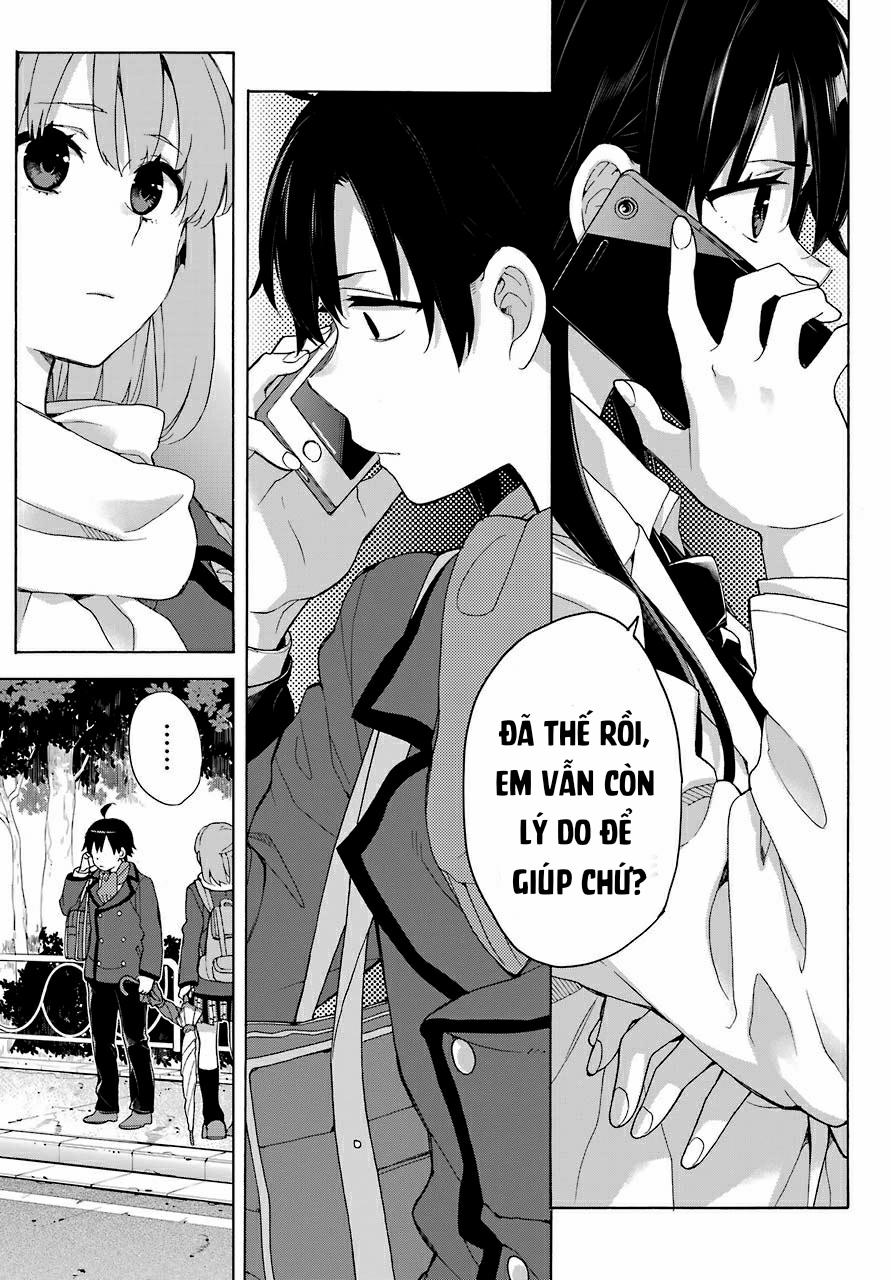 Chuyện Tình Thanh Xuân Bi Hài Của Tôi Quả Nhiên Là Sai Lầm 74 trang 18