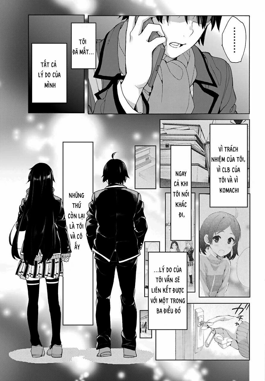 Chuyện Tình Thanh Xuân Bi Hài Của Tôi Quả Nhiên Là Sai Lầm 74 trang 22