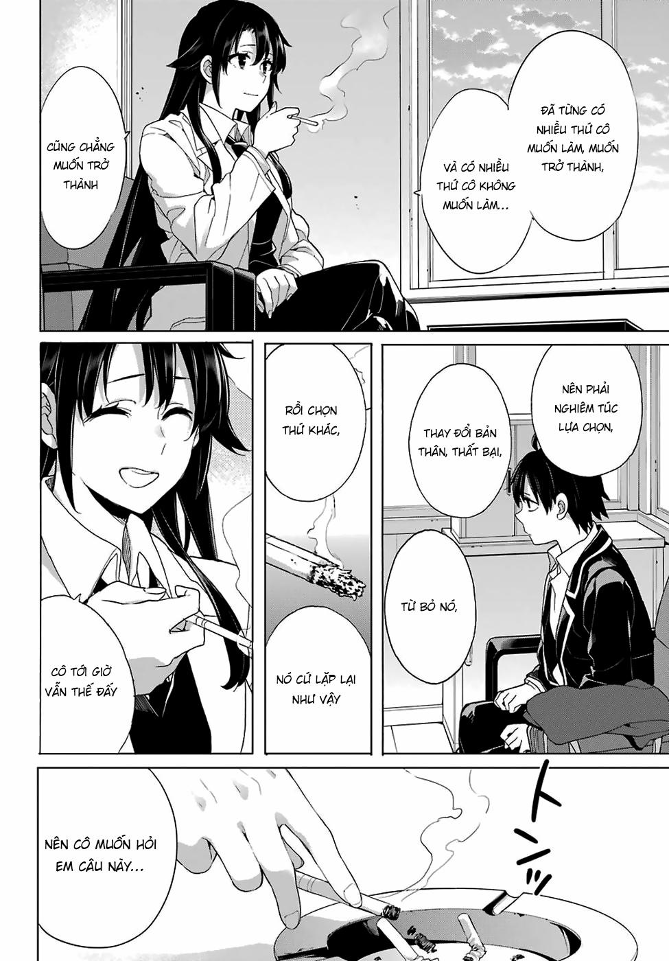 Chuyện Tình Thanh Xuân Bi Hài Của Tôi Quả Nhiên Là Sai Lầm 76 trang 11