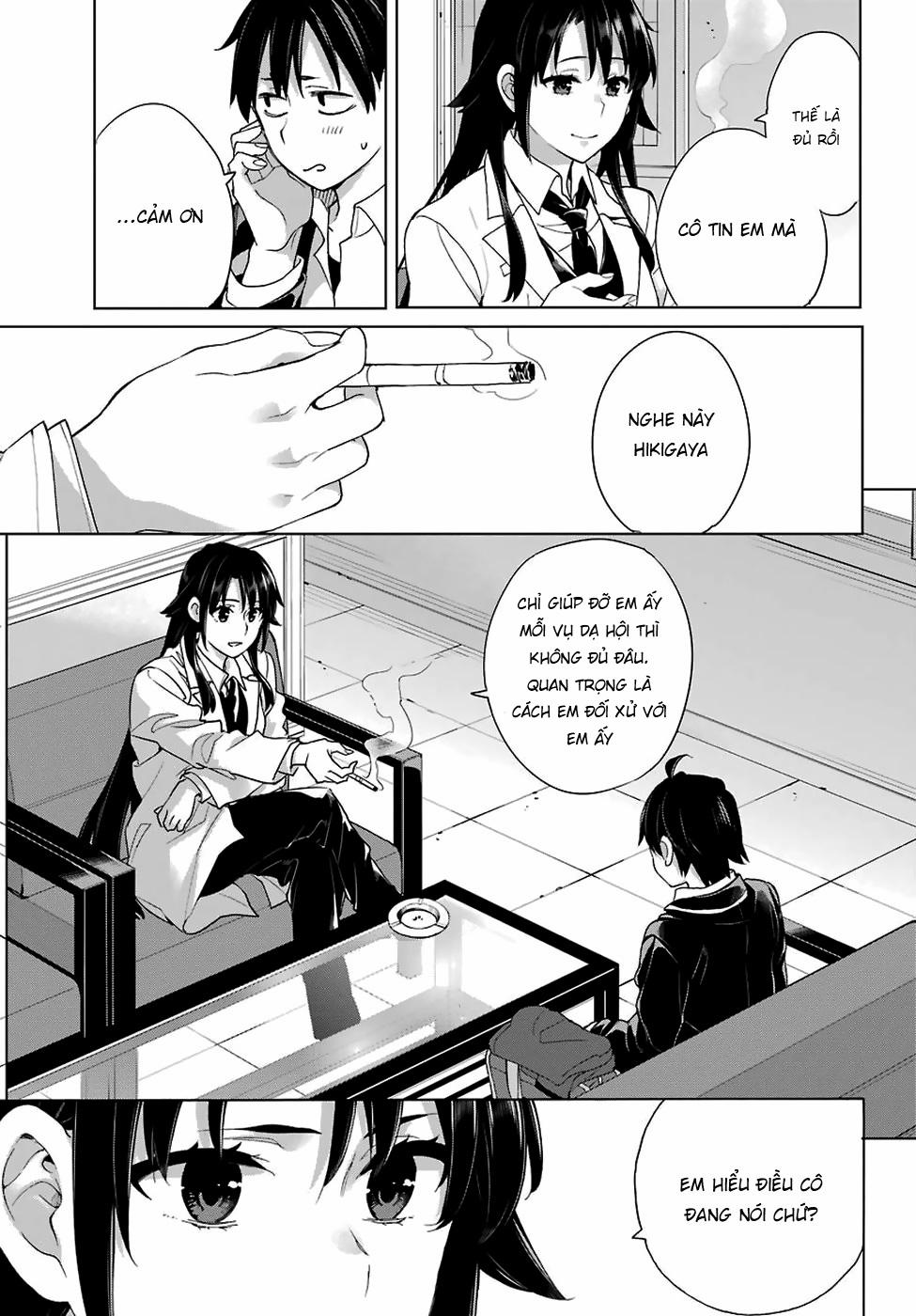 Chuyện Tình Thanh Xuân Bi Hài Của Tôi Quả Nhiên Là Sai Lầm 76 trang 14