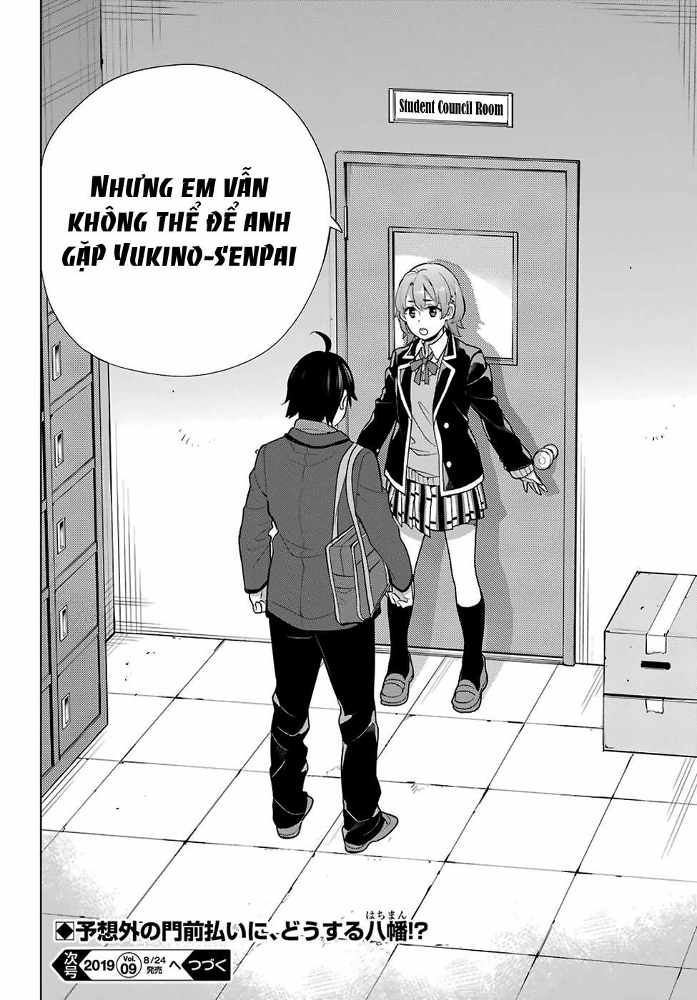 Chuyện Tình Thanh Xuân Bi Hài Của Tôi Quả Nhiên Là Sai Lầm 76 trang 29