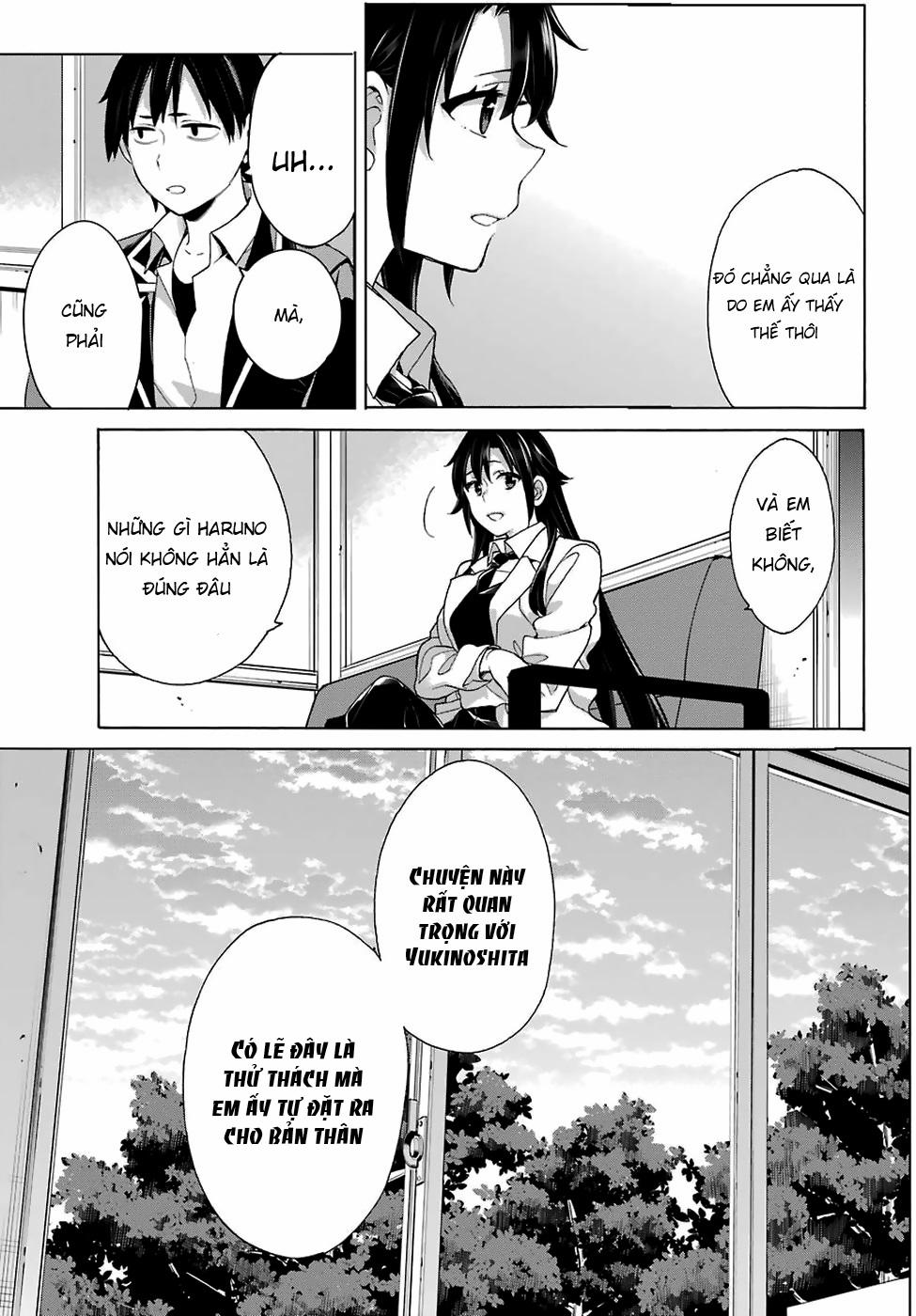 Chuyện Tình Thanh Xuân Bi Hài Của Tôi Quả Nhiên Là Sai Lầm 76 trang 8