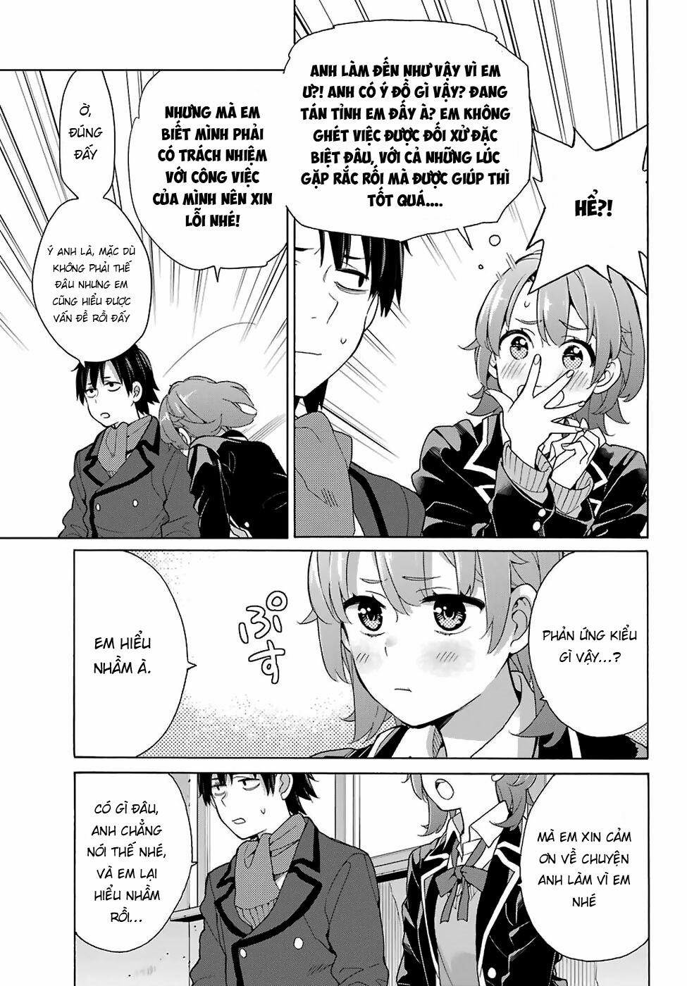 Chuyện Tình Thanh Xuân Bi Hài Của Tôi Quả Nhiên Là Sai Lầm 77 trang 10