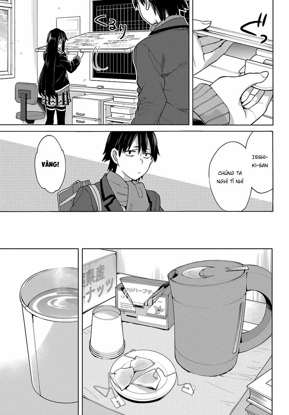 Chuyện Tình Thanh Xuân Bi Hài Của Tôi Quả Nhiên Là Sai Lầm 77 trang 22