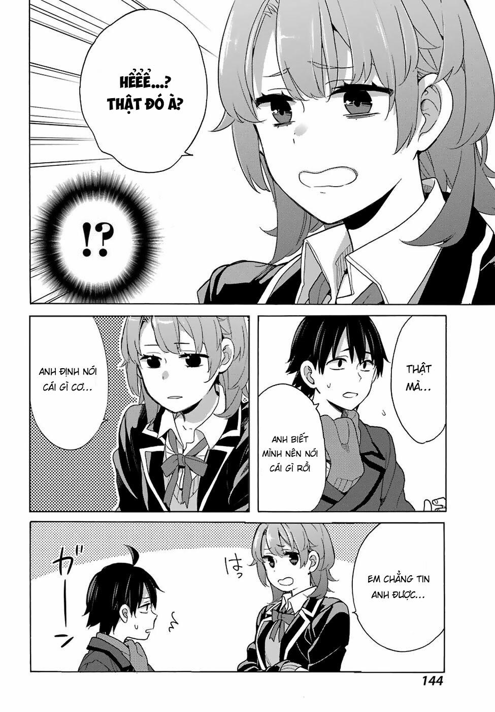 Chuyện Tình Thanh Xuân Bi Hài Của Tôi Quả Nhiên Là Sai Lầm 77 trang 5