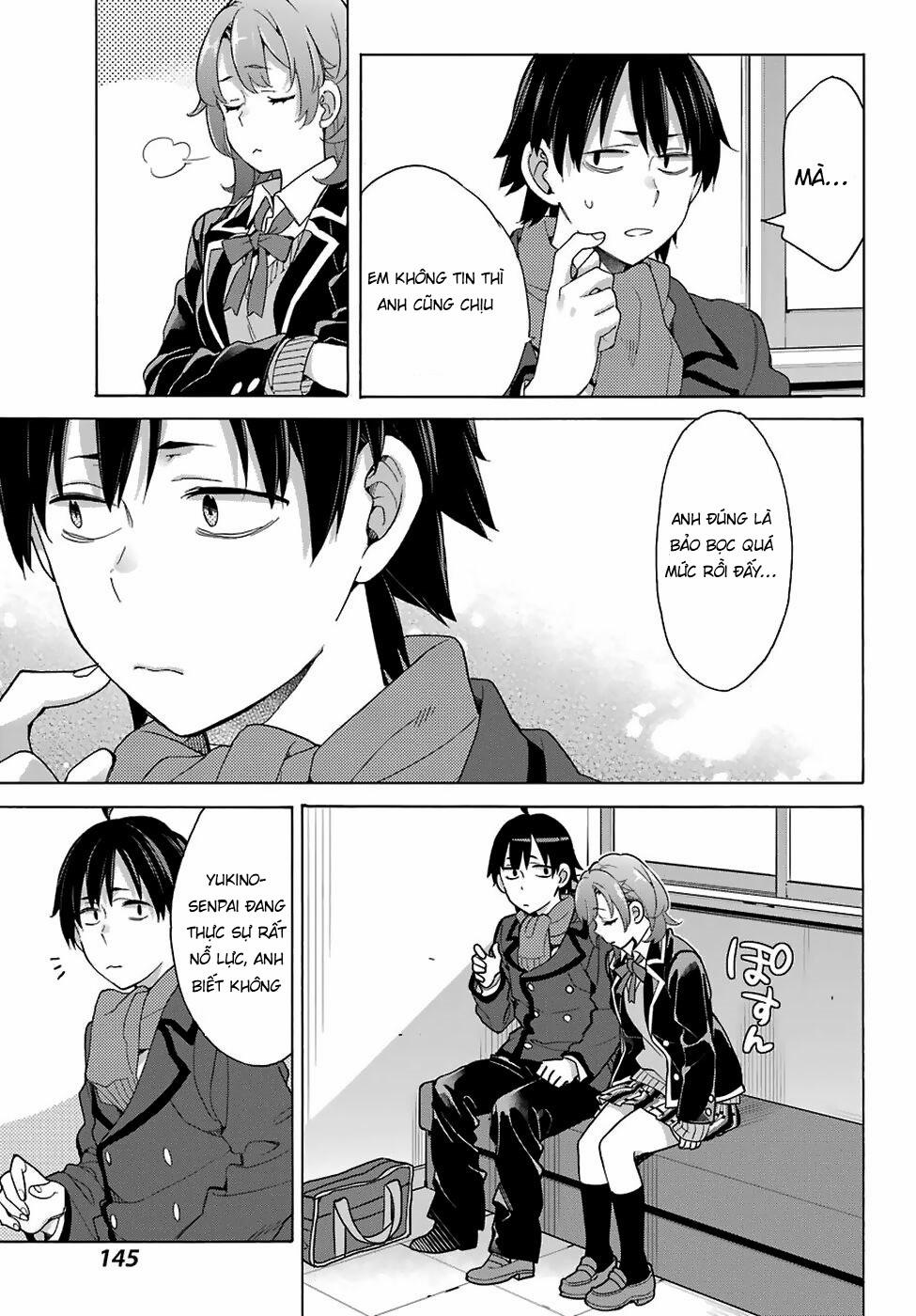 Chuyện Tình Thanh Xuân Bi Hài Của Tôi Quả Nhiên Là Sai Lầm 77 trang 6