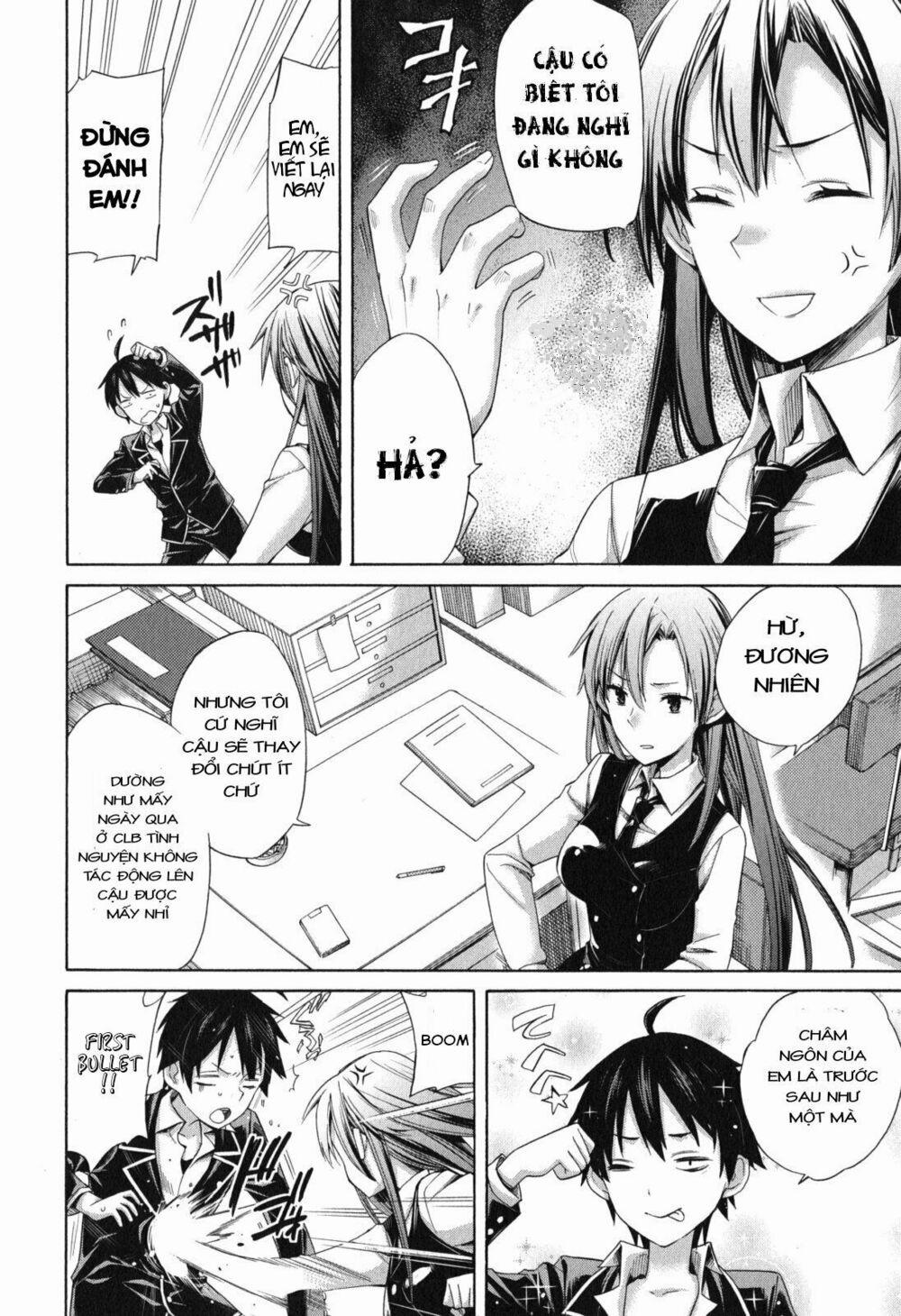 Chuyện Tình Thanh Xuân Bi Hài Của Tôi Quả Nhiên Là Sai Lầm 8 trang 10