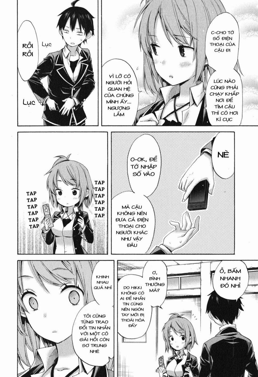 Chuyện Tình Thanh Xuân Bi Hài Của Tôi Quả Nhiên Là Sai Lầm 8 trang 14