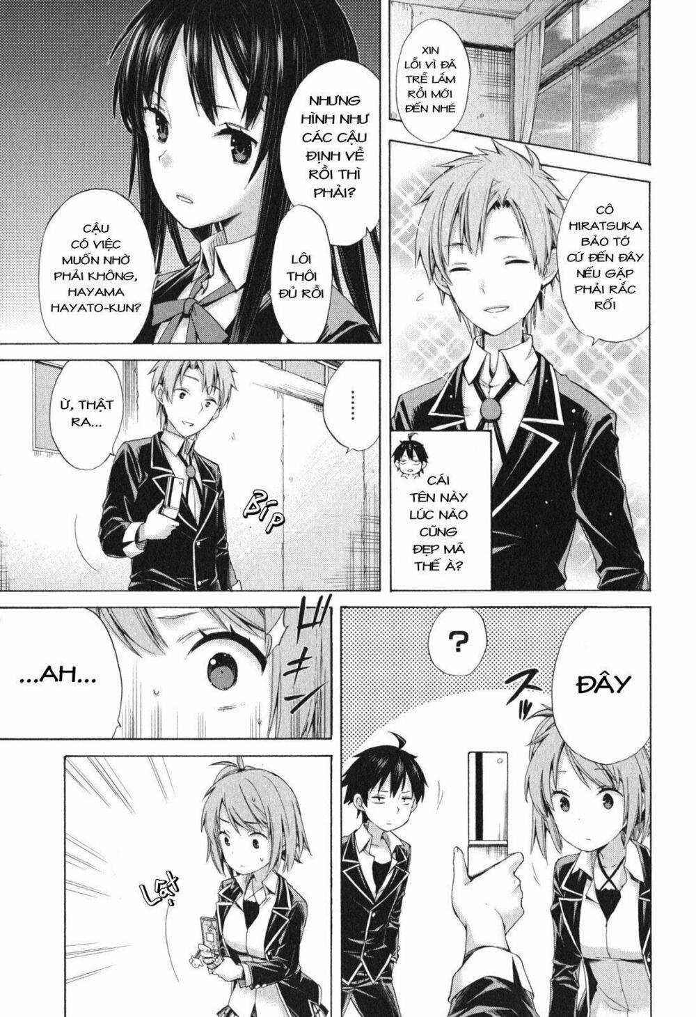 Chuyện Tình Thanh Xuân Bi Hài Của Tôi Quả Nhiên Là Sai Lầm 8 trang 21