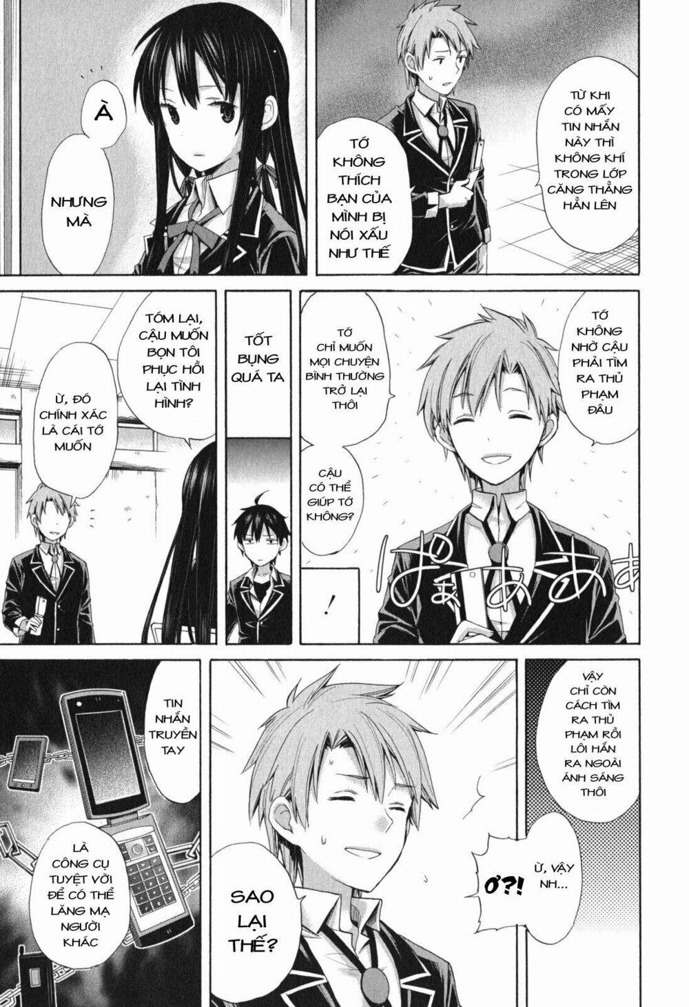 Chuyện Tình Thanh Xuân Bi Hài Của Tôi Quả Nhiên Là Sai Lầm 8 trang 23