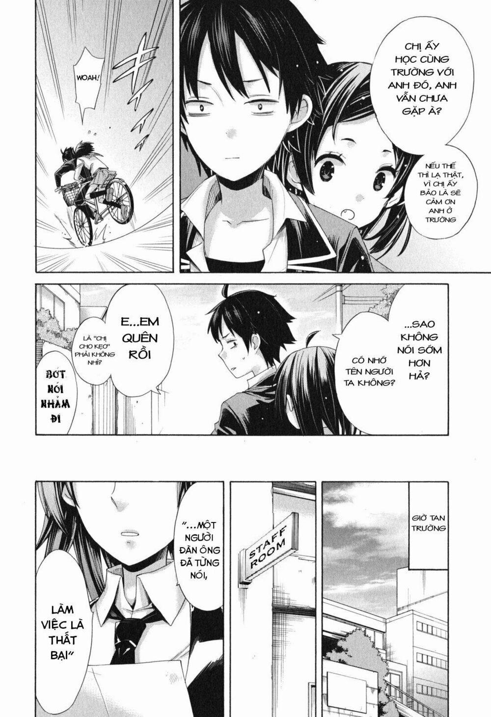 Chuyện Tình Thanh Xuân Bi Hài Của Tôi Quả Nhiên Là Sai Lầm 8 trang 8