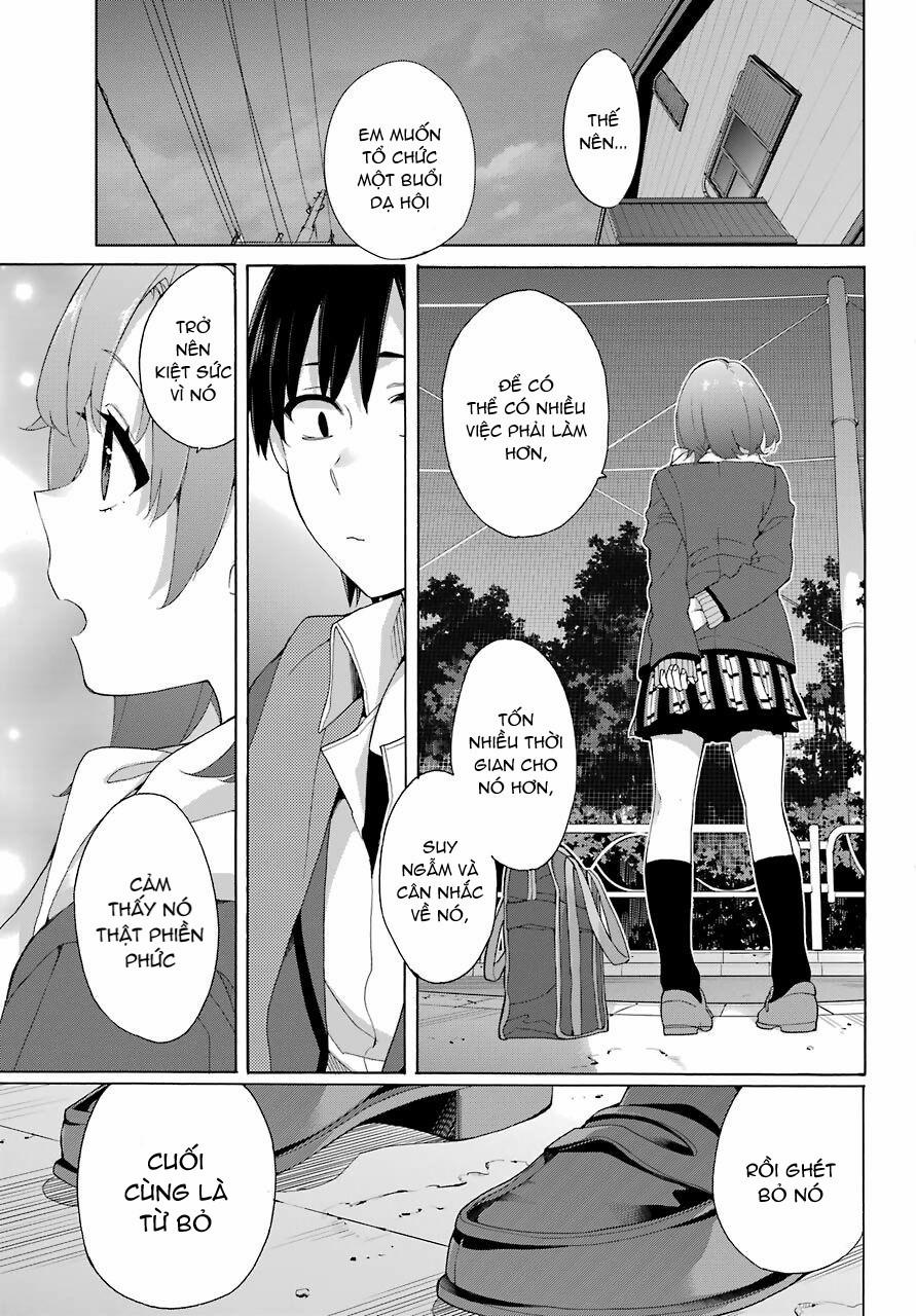 Chuyện Tình Thanh Xuân Bi Hài Của Tôi Quả Nhiên Là Sai Lầm 80 trang 10