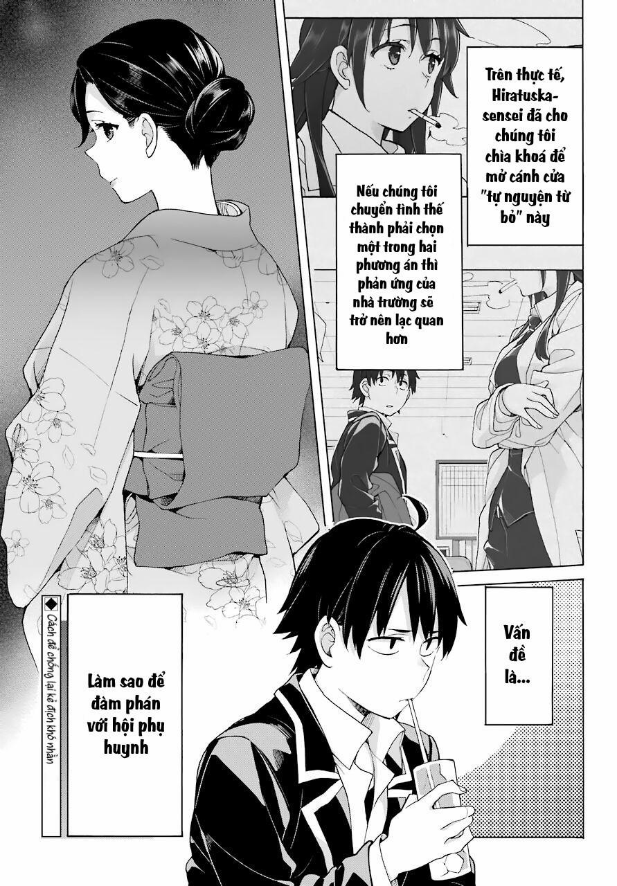 Chuyện Tình Thanh Xuân Bi Hài Của Tôi Quả Nhiên Là Sai Lầm 81 trang 20