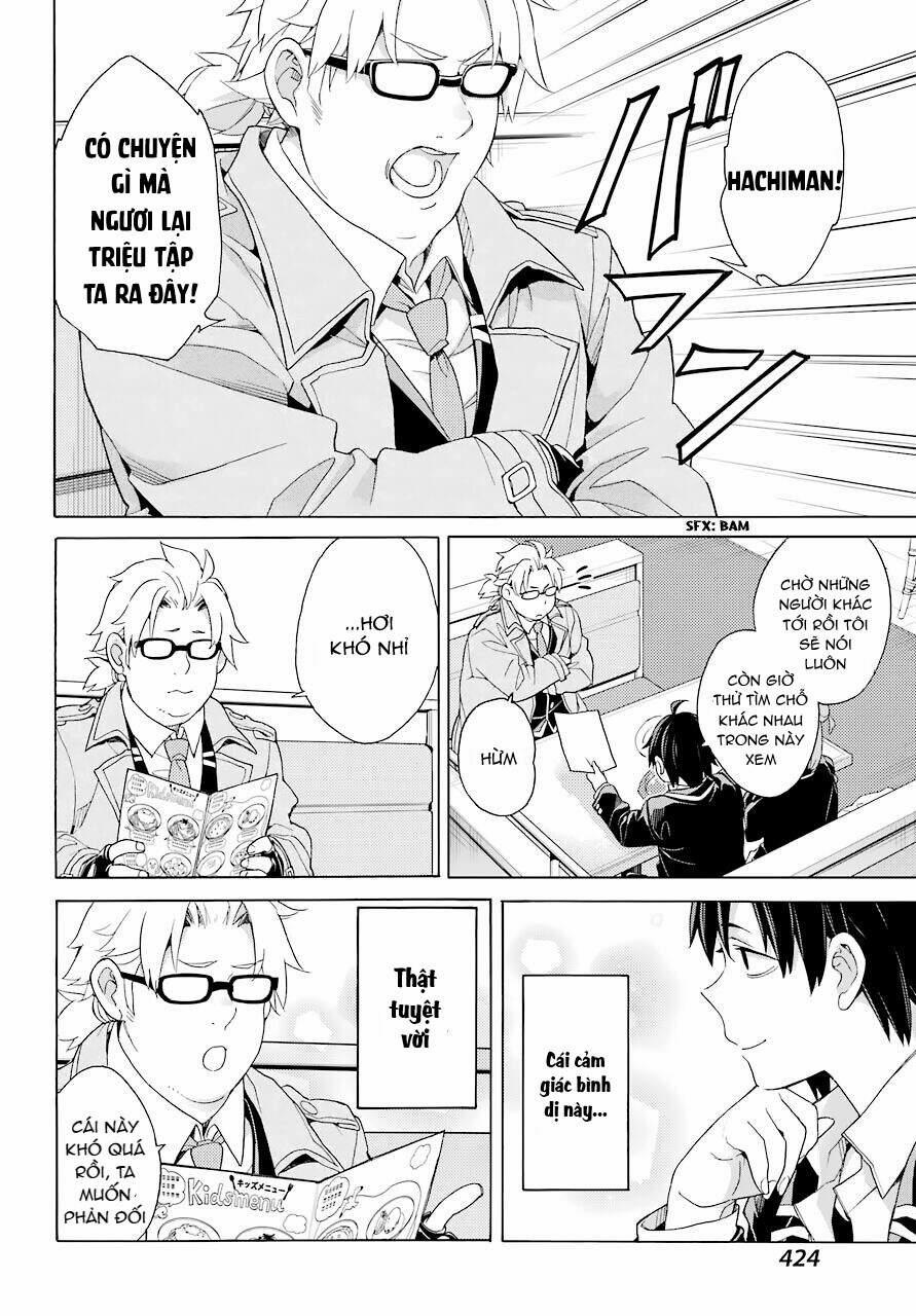 Chuyện Tình Thanh Xuân Bi Hài Của Tôi Quả Nhiên Là Sai Lầm 82 trang 19