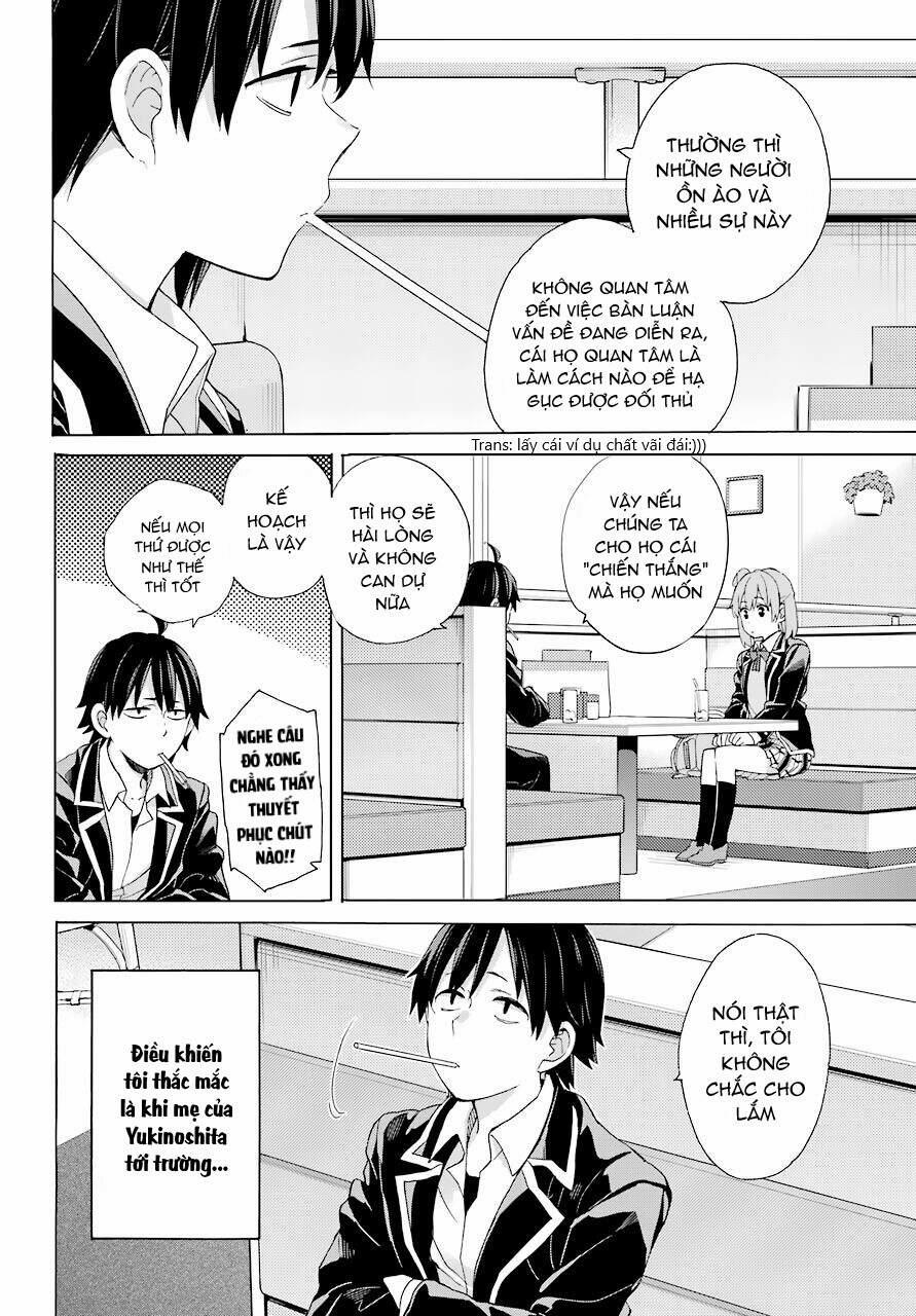 Chuyện Tình Thanh Xuân Bi Hài Của Tôi Quả Nhiên Là Sai Lầm 82 trang 5