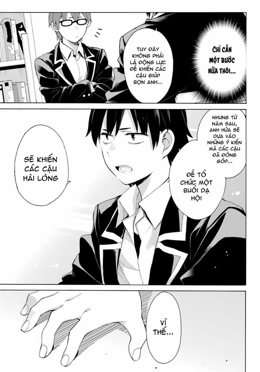 Chuyện Tình Thanh Xuân Bi Hài Của Tôi Quả Nhiên Là Sai Lầm 84 trang 10