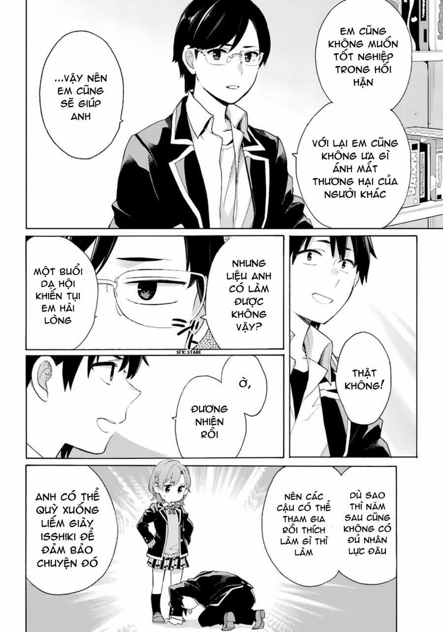 Chuyện Tình Thanh Xuân Bi Hài Của Tôi Quả Nhiên Là Sai Lầm 84 trang 16