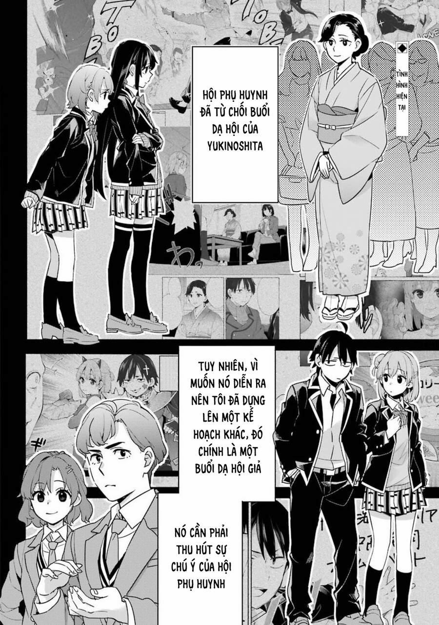 Chuyện Tình Thanh Xuân Bi Hài Của Tôi Quả Nhiên Là Sai Lầm 87 trang 4