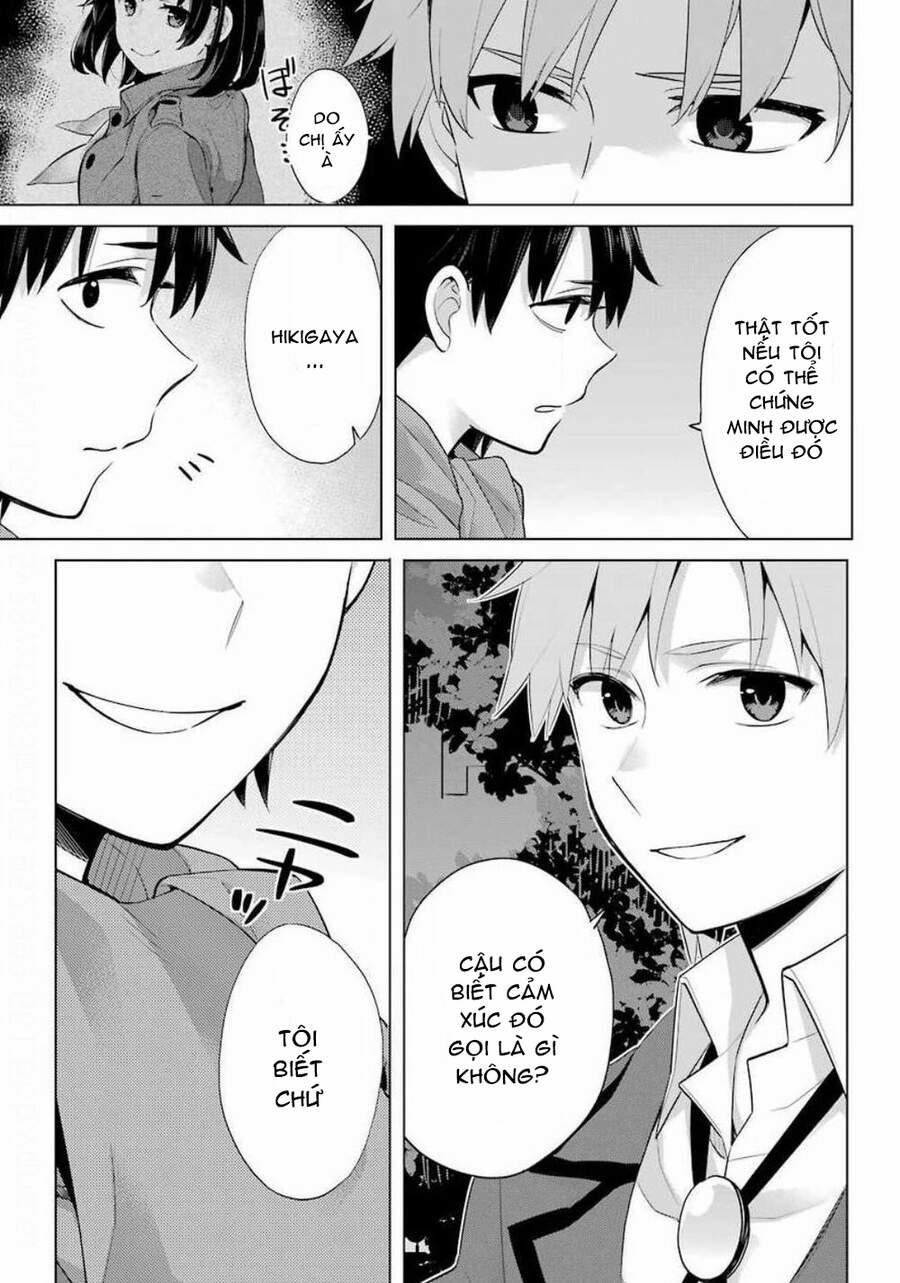 Chuyện Tình Thanh Xuân Bi Hài Của Tôi Quả Nhiên Là Sai Lầm 89 trang 10