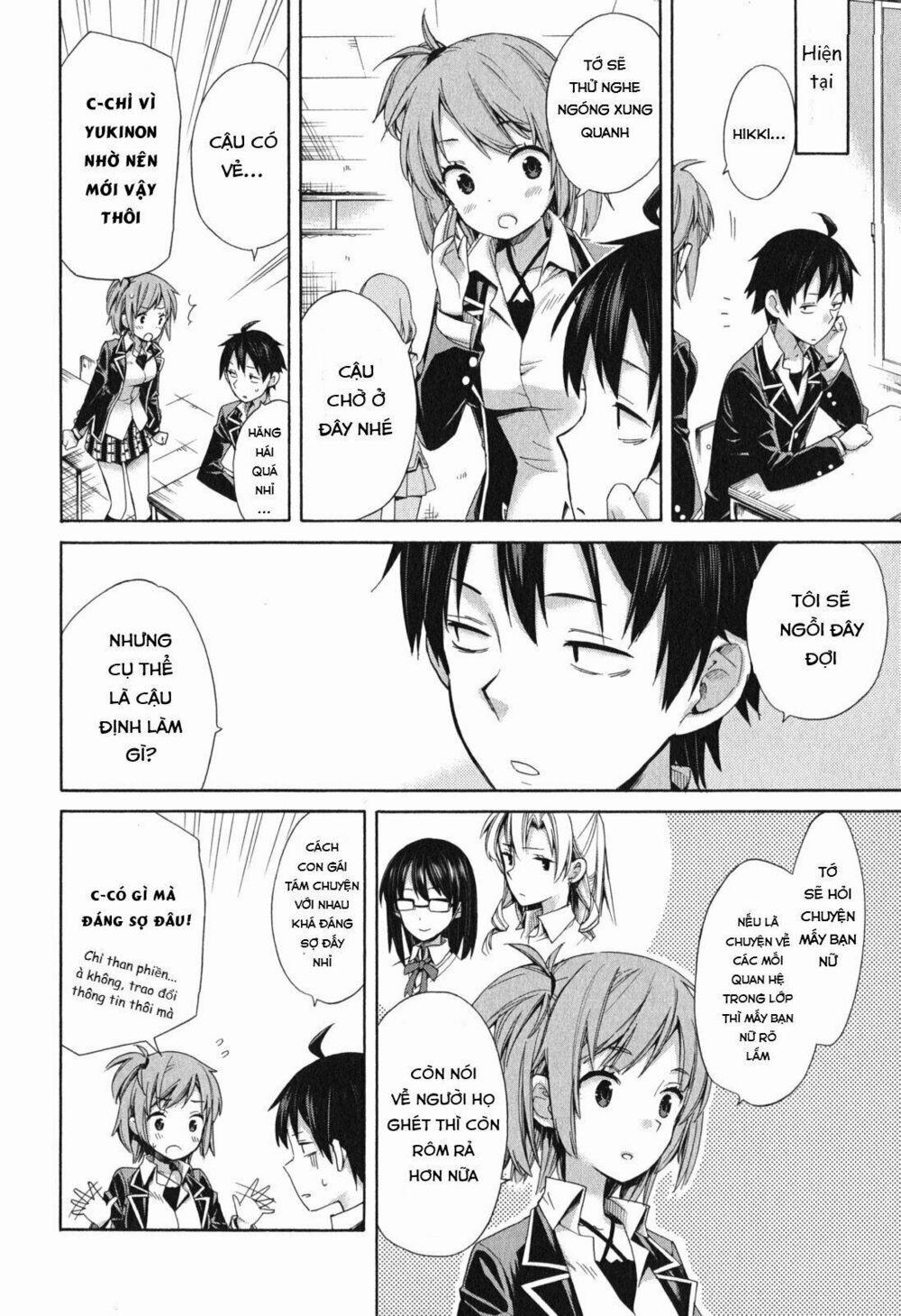 Chuyện Tình Thanh Xuân Bi Hài Của Tôi Quả Nhiên Là Sai Lầm 9 trang 10