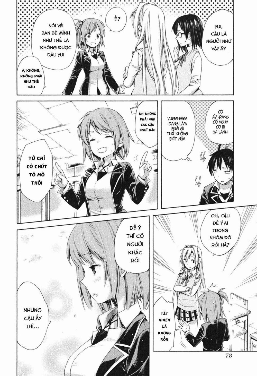 Chuyện Tình Thanh Xuân Bi Hài Của Tôi Quả Nhiên Là Sai Lầm 9 trang 12