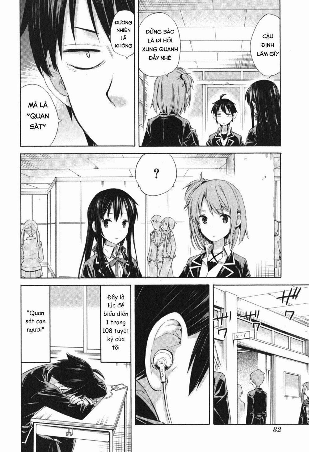 Chuyện Tình Thanh Xuân Bi Hài Của Tôi Quả Nhiên Là Sai Lầm 9 trang 16