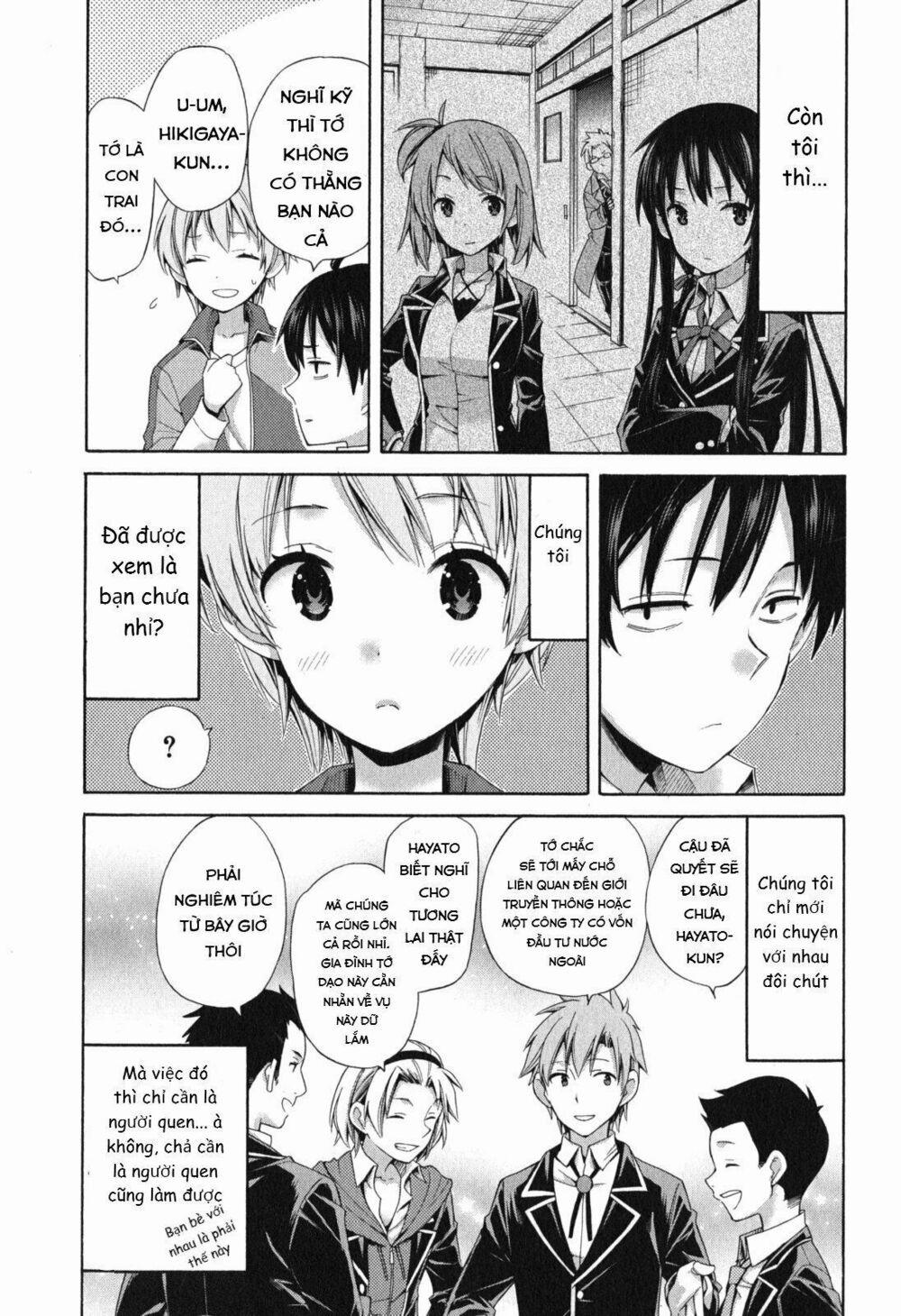 Chuyện Tình Thanh Xuân Bi Hài Của Tôi Quả Nhiên Là Sai Lầm 9 trang 19