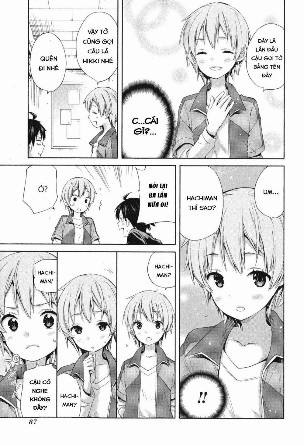 Chuyện Tình Thanh Xuân Bi Hài Của Tôi Quả Nhiên Là Sai Lầm 9 trang 21