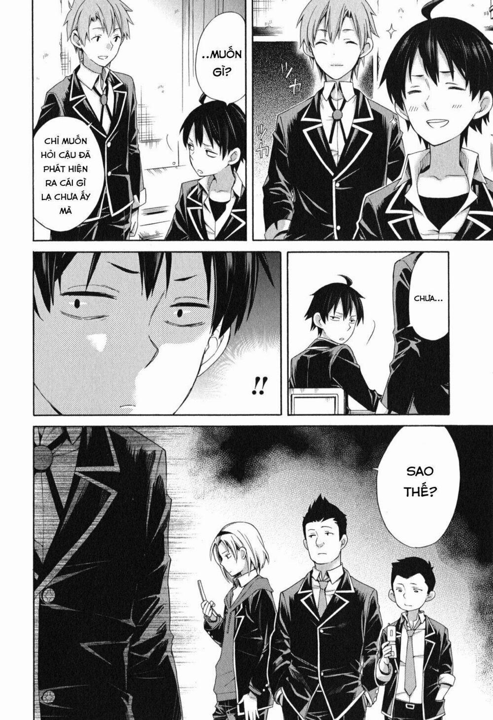 Chuyện Tình Thanh Xuân Bi Hài Của Tôi Quả Nhiên Là Sai Lầm 9 trang 22