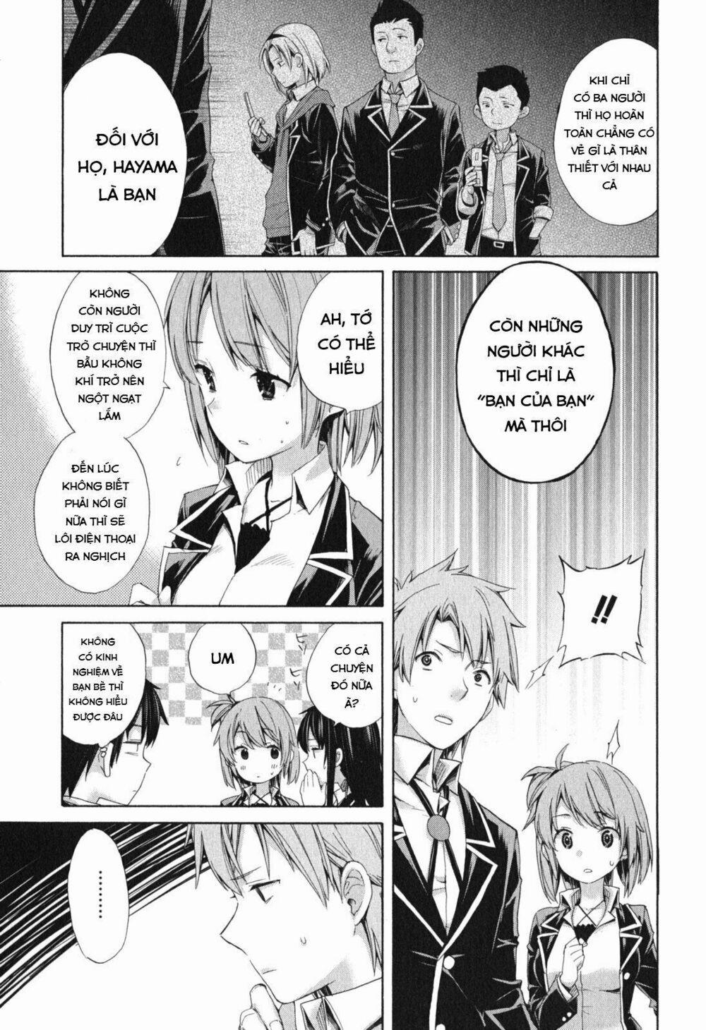 Chuyện Tình Thanh Xuân Bi Hài Của Tôi Quả Nhiên Là Sai Lầm 9 trang 25