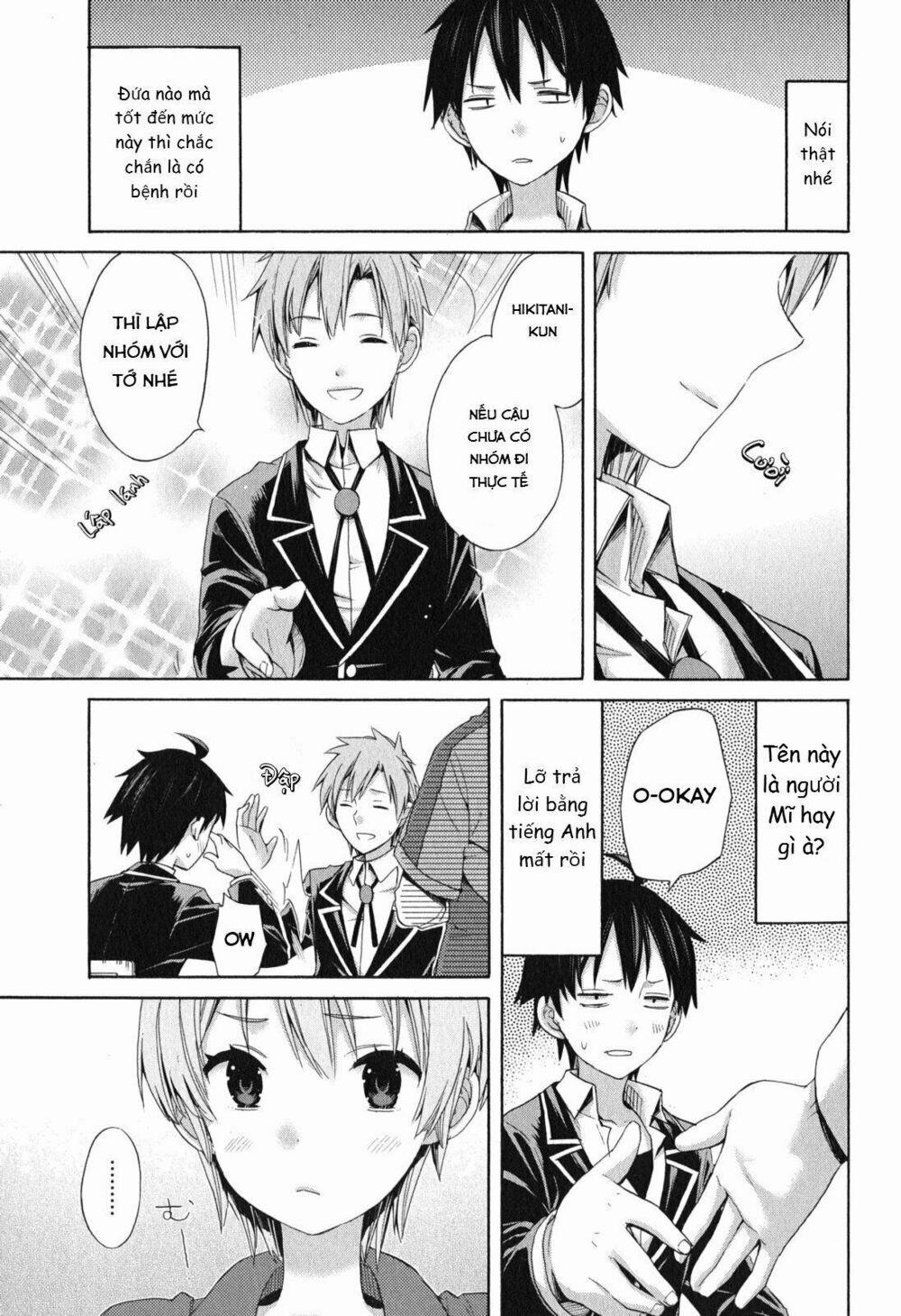 Chuyện Tình Thanh Xuân Bi Hài Của Tôi Quả Nhiên Là Sai Lầm 9 trang 29