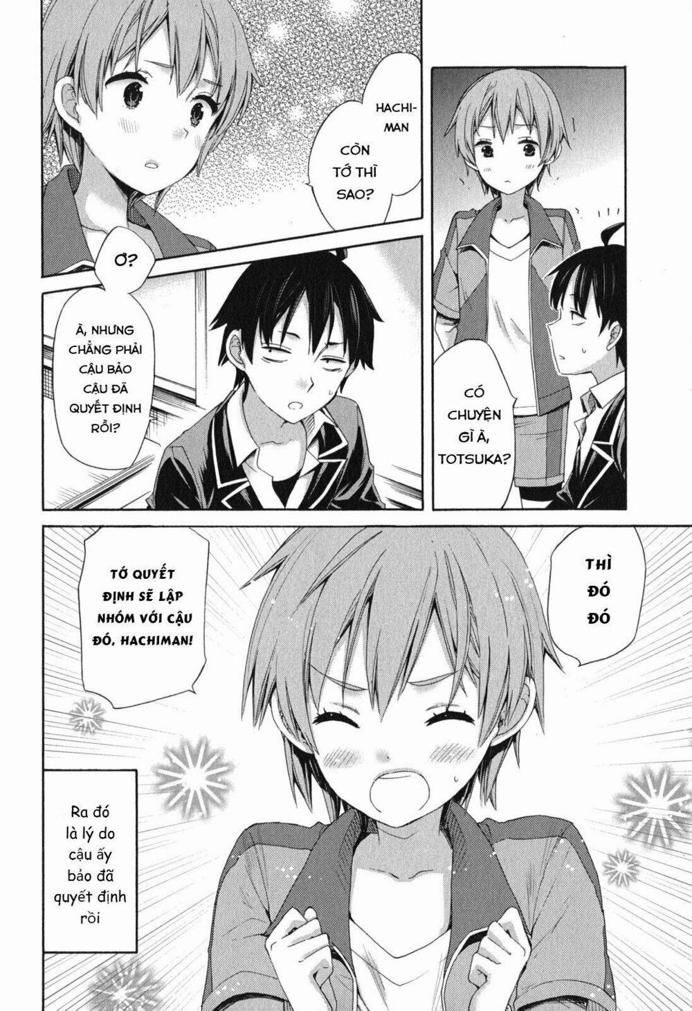 Chuyện Tình Thanh Xuân Bi Hài Của Tôi Quả Nhiên Là Sai Lầm 9 trang 30