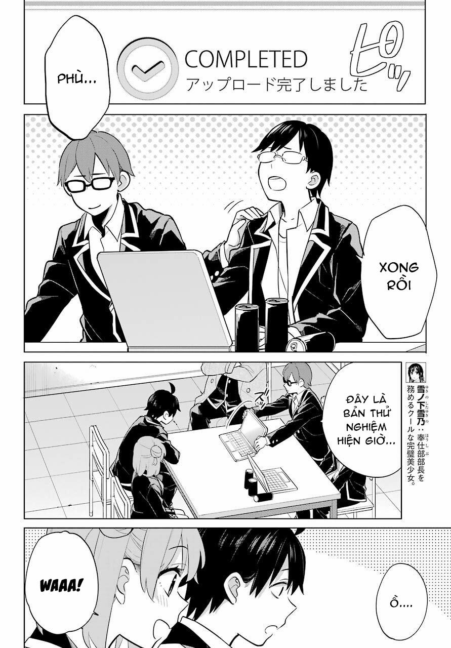 Chuyện Tình Thanh Xuân Bi Hài Của Tôi Quả Nhiên Là Sai Lầm 90 trang 11