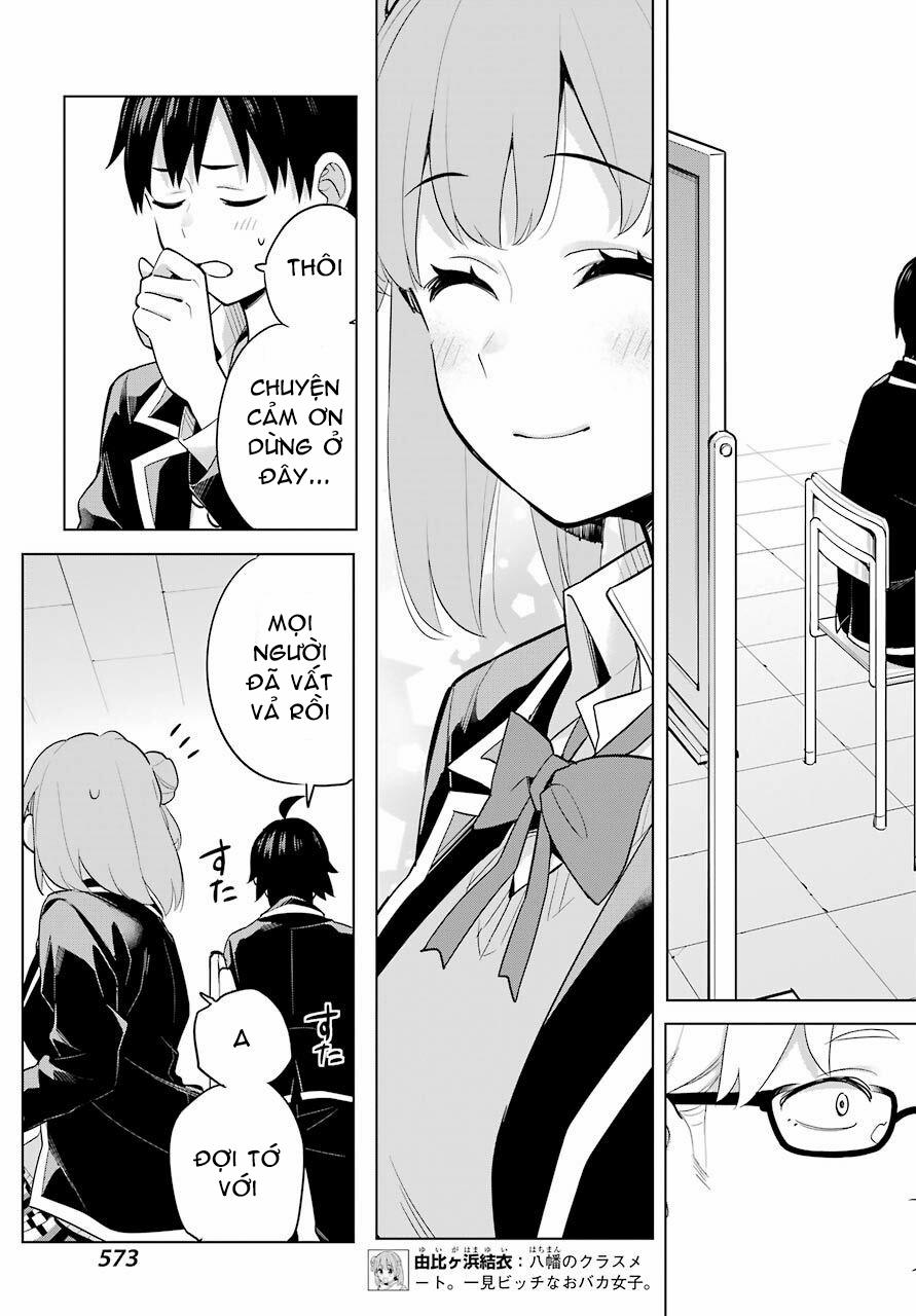 Chuyện Tình Thanh Xuân Bi Hài Của Tôi Quả Nhiên Là Sai Lầm 90 trang 16