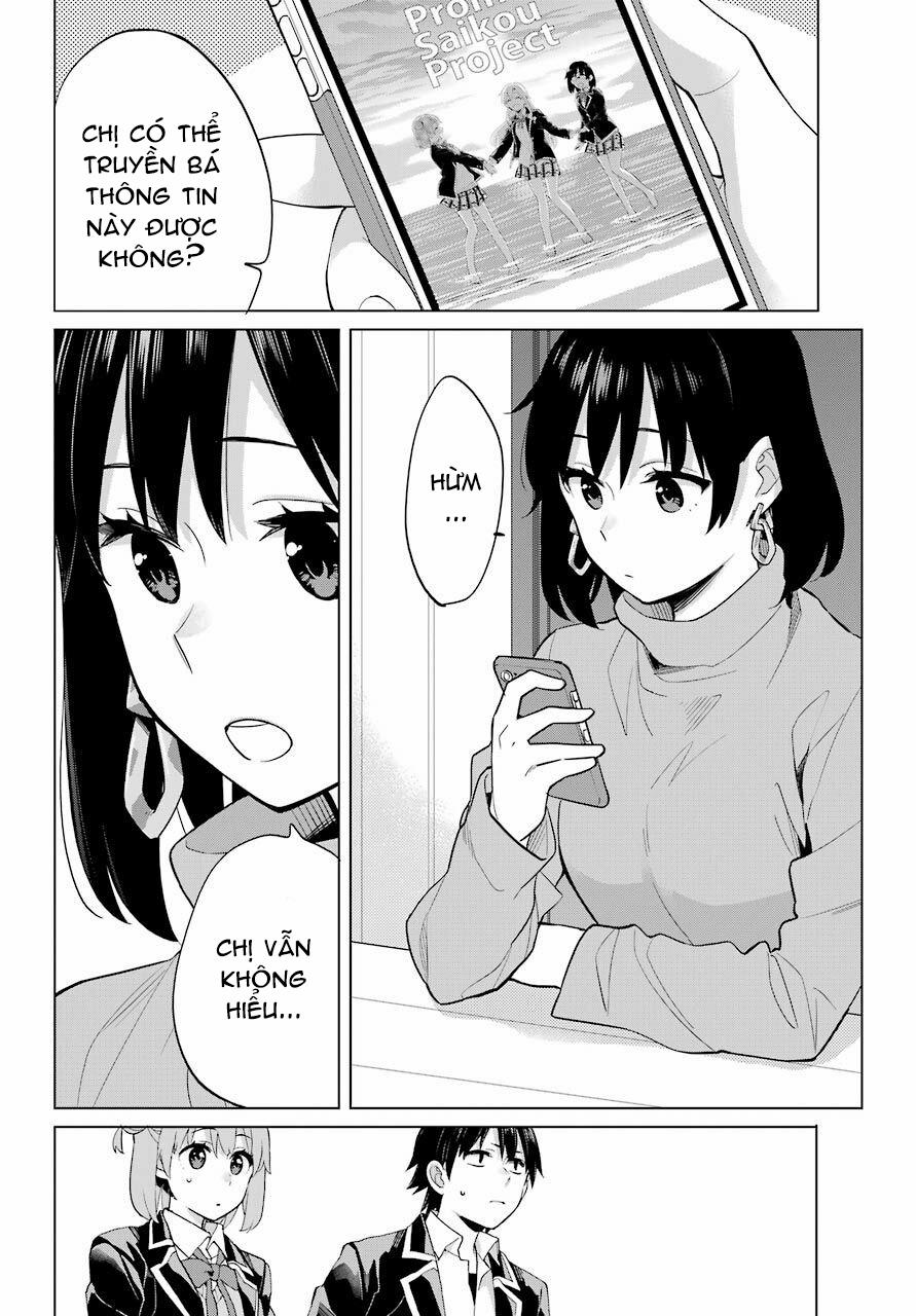 Chuyện Tình Thanh Xuân Bi Hài Của Tôi Quả Nhiên Là Sai Lầm 90 trang 21