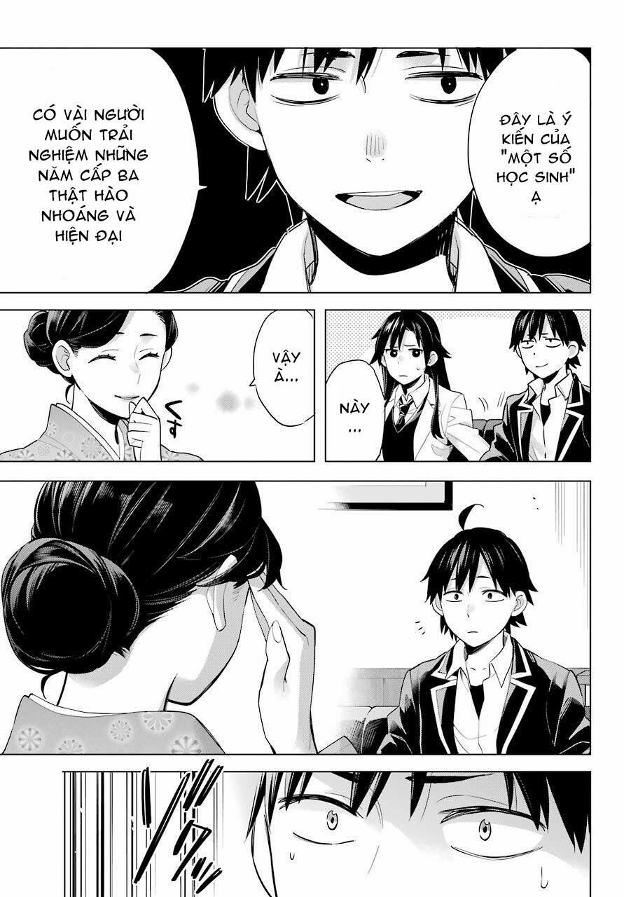 Chuyện Tình Thanh Xuân Bi Hài Của Tôi Quả Nhiên Là Sai Lầm 91 trang 17