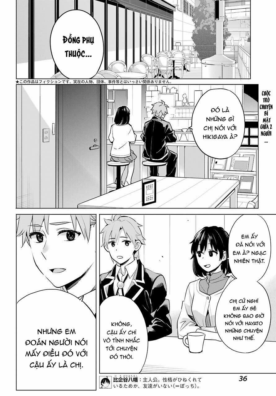 Chuyện Tình Thanh Xuân Bi Hài Của Tôi Quả Nhiên Là Sai Lầm 93 trang 3