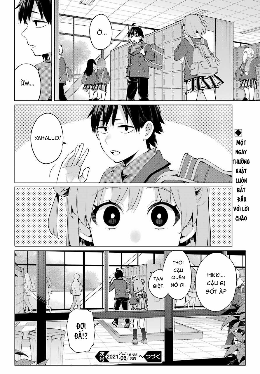 Chuyện Tình Thanh Xuân Bi Hài Của Tôi Quả Nhiên Là Sai Lầm 94 trang 28