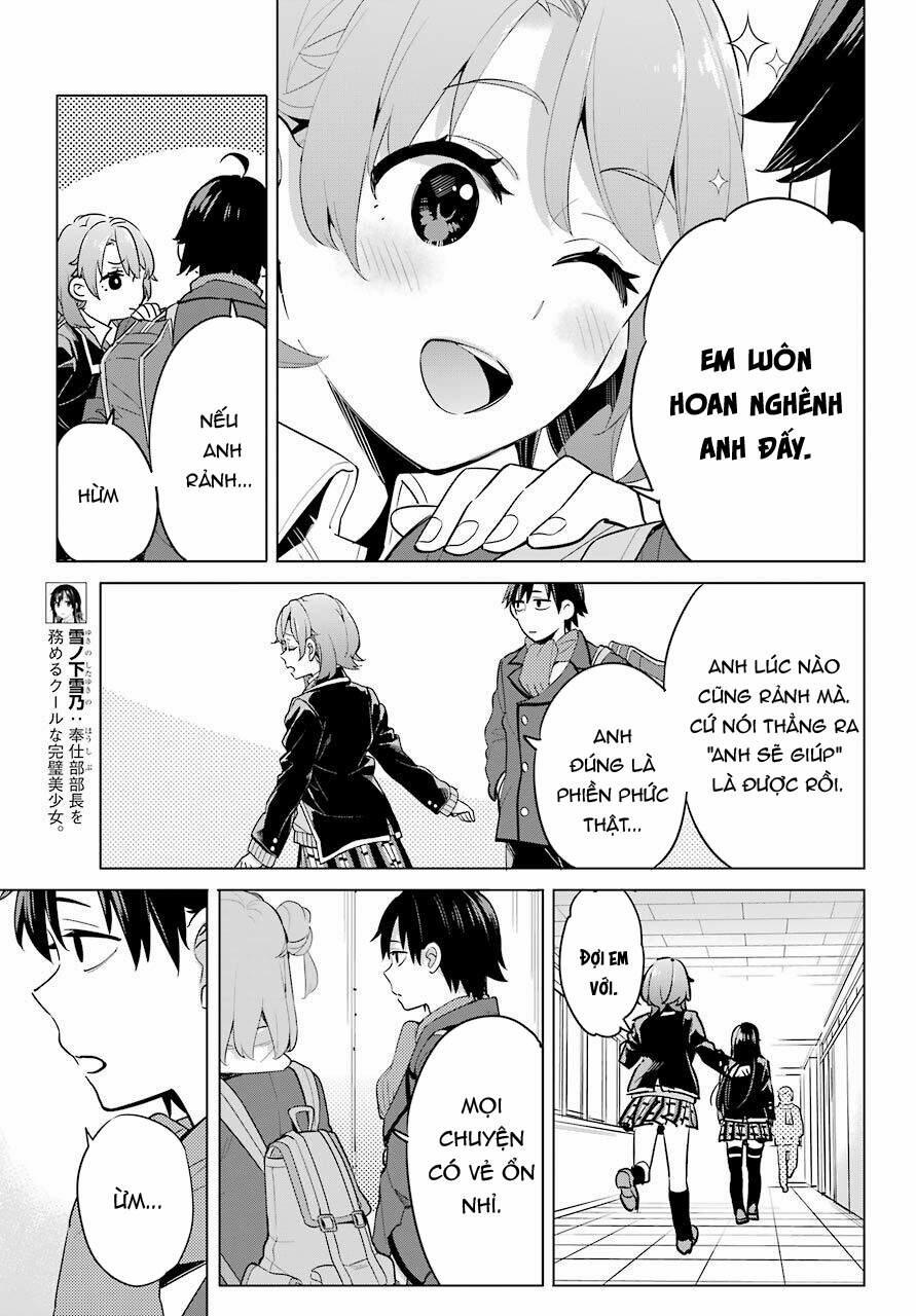 Chuyện Tình Thanh Xuân Bi Hài Của Tôi Quả Nhiên Là Sai Lầm 95 trang 12